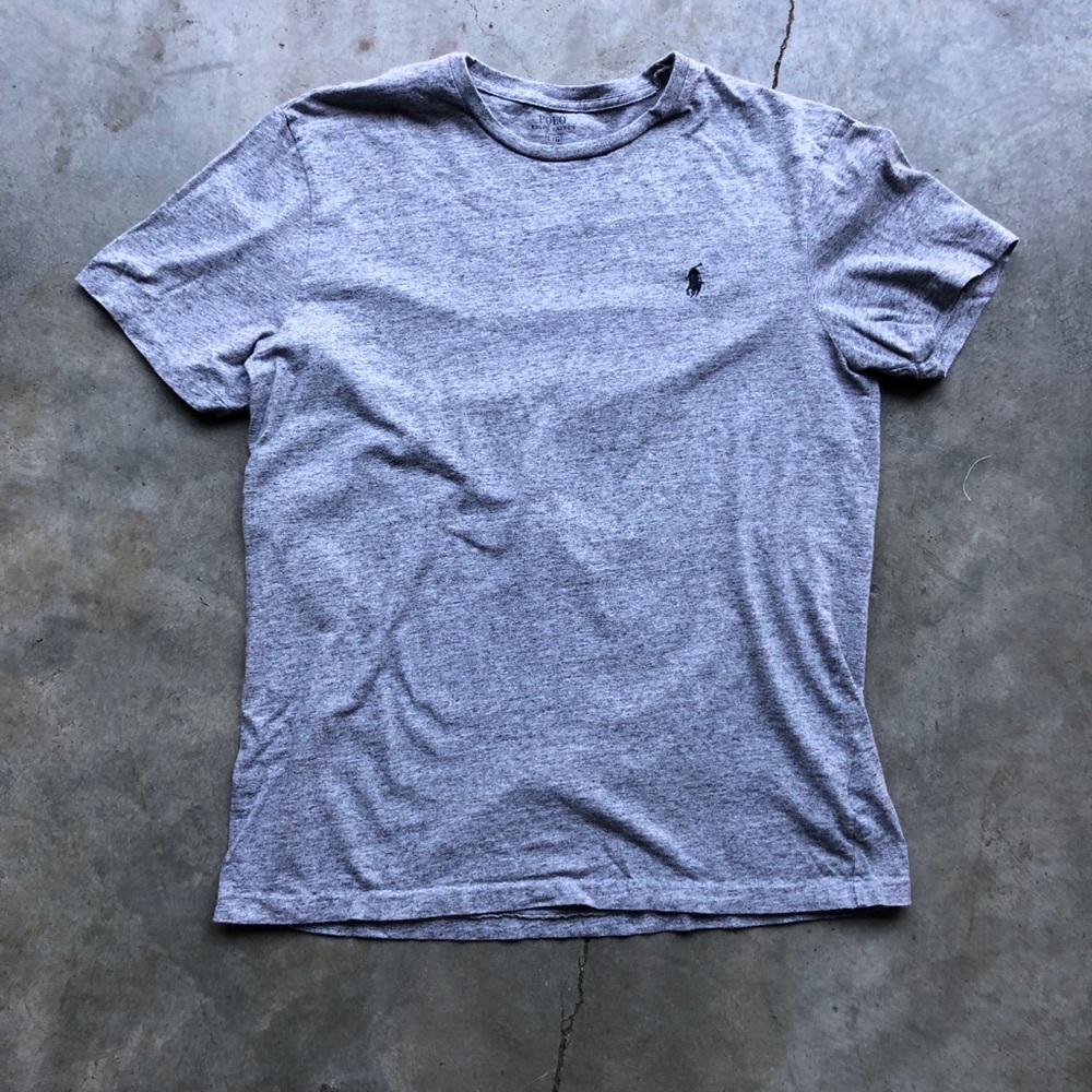 Polo Ralph Lauren Shirt Gray Mens Sz Large